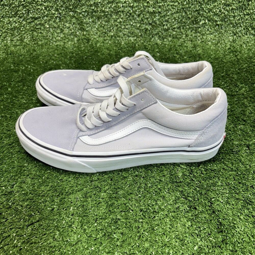 Vans Old Skool Womens Size 8.5 Mens 7 Gray Athletic Walking Skate Shoes Sneakers